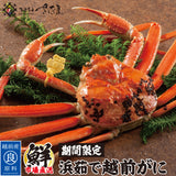 浜茹で 越前がに 選べるセット内容 福井県越前市の魚屋 美味食卓さくだ屋